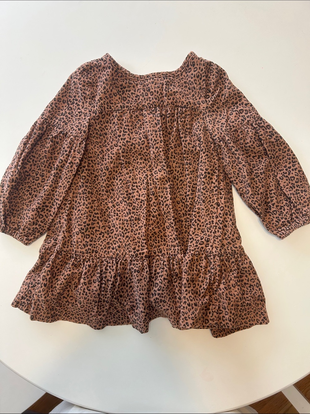 Gap Toddler Leopard Print Corduroy Dress
